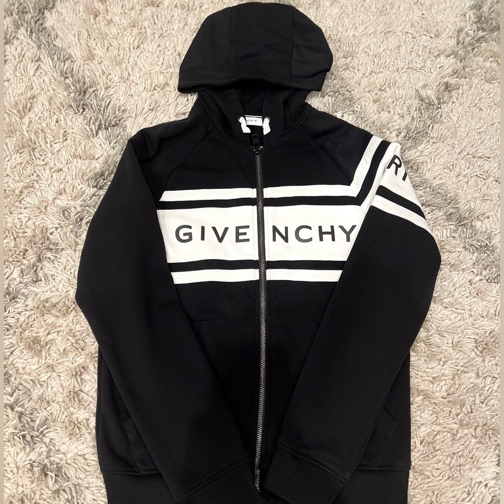 Givenchy zip up hoodie